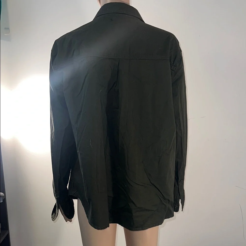 Forever 21 Dark Green Utility Jacket - Picture 3 of 3